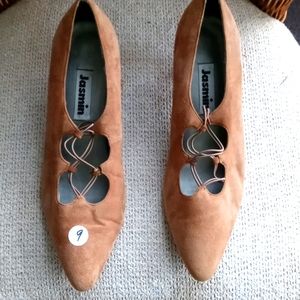 Suede shoes